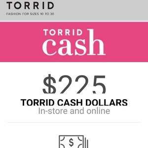 Torrid Cash